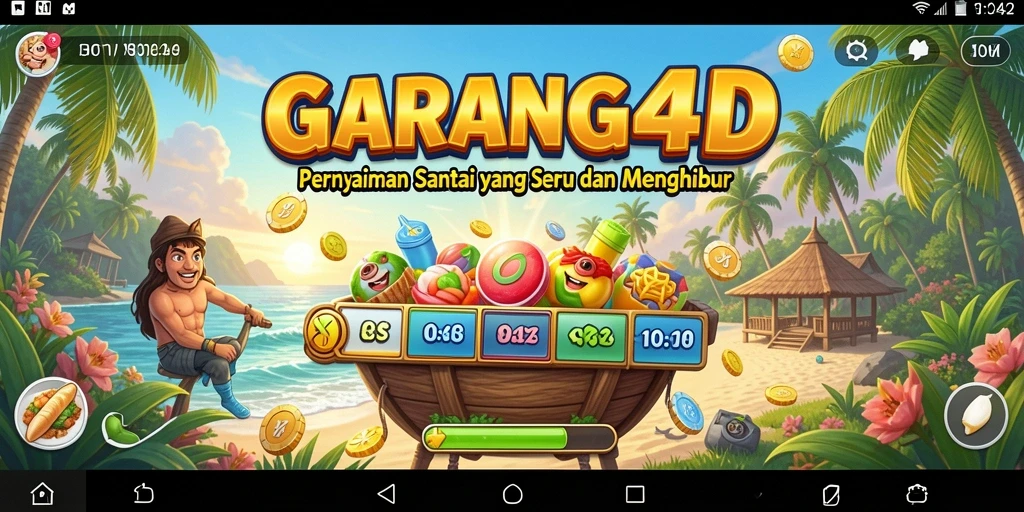 Tampilan menarik dari gameplay GARANG4D yang penuh warna.