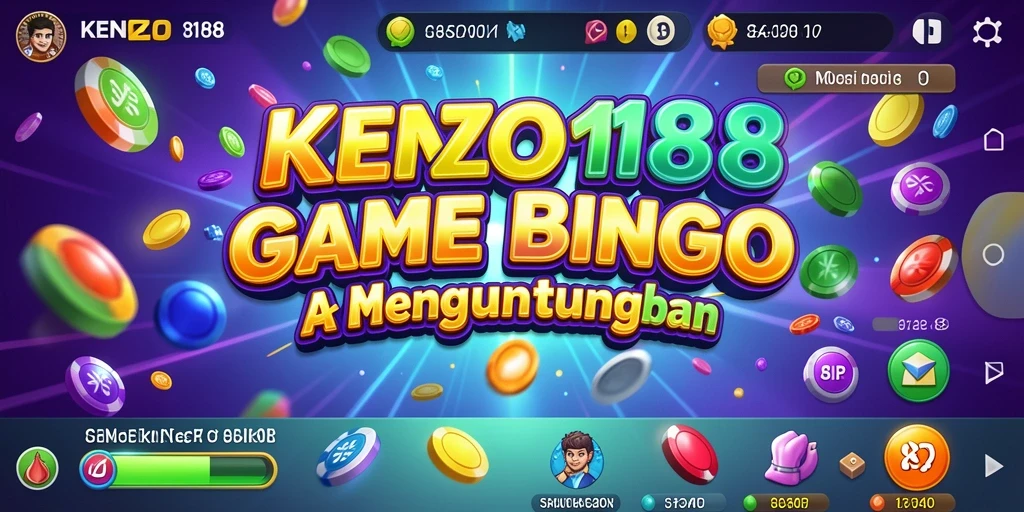 Tampilan menarik dari gameplay Bingo di KENZO188.