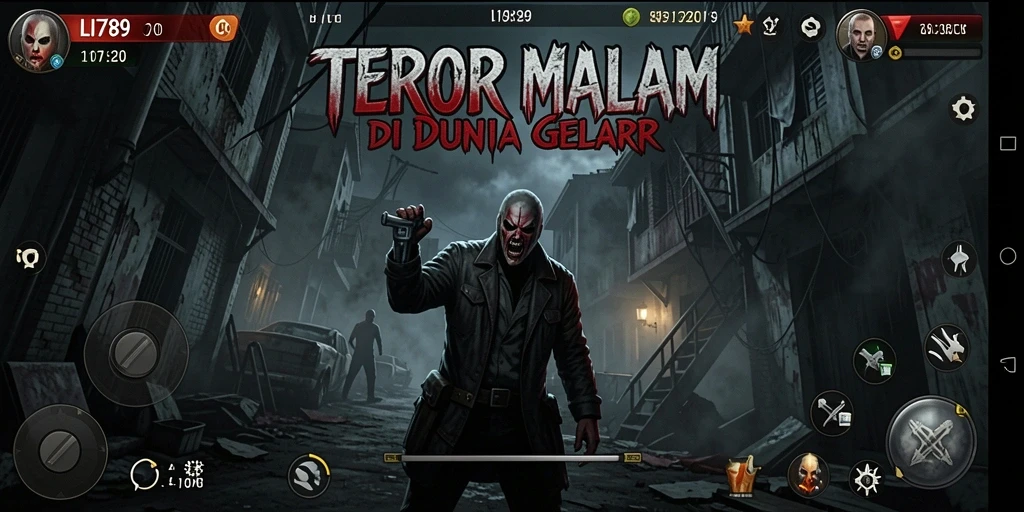 Gameplay mencekam dalam LI789 di dunia yang penuh teror.