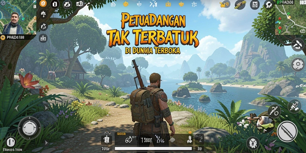 Screenshot PRADA188 menampilkan kebebasan eksplorasi dalam dunia terbuka.