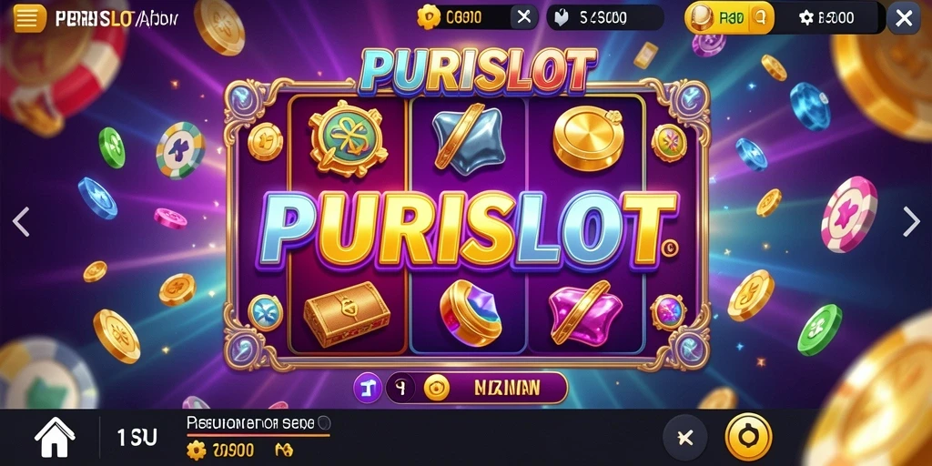 Screenshot gameplay PURISLOT yang menunjukkan pengalaman bermain slot yang seru.