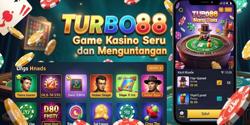Tampilan gameplay yang menarik dan interaktif di TURBO88.