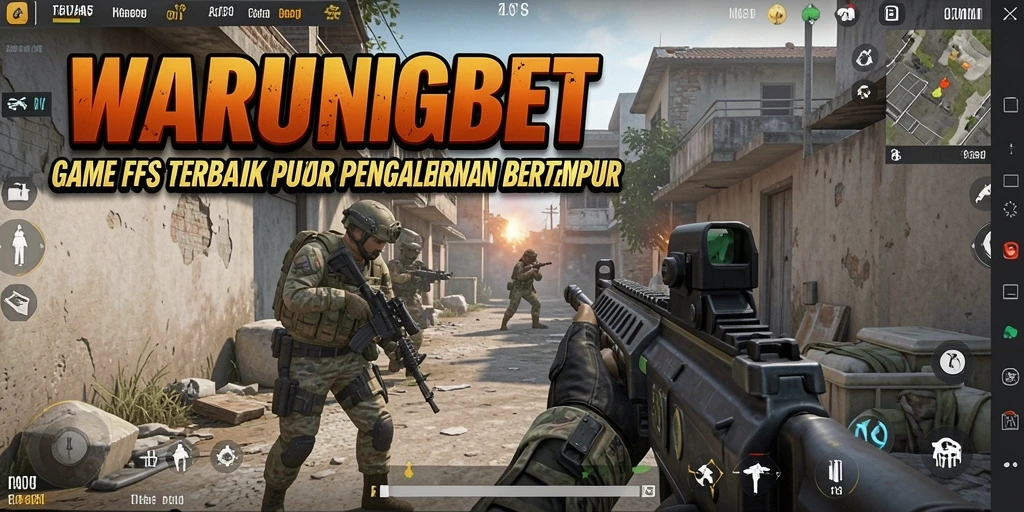 Tangkapan layar menampilkan aksi intens dan strategi dalam WARUNGBET.
